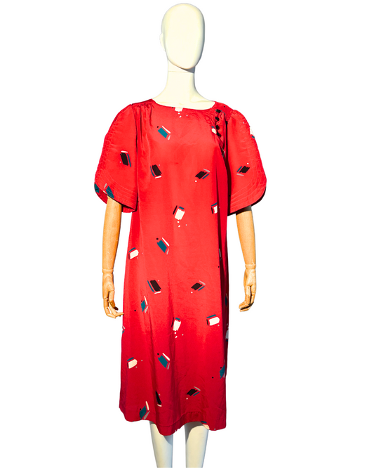 RED CHEZ CALIFORNIA DRESS